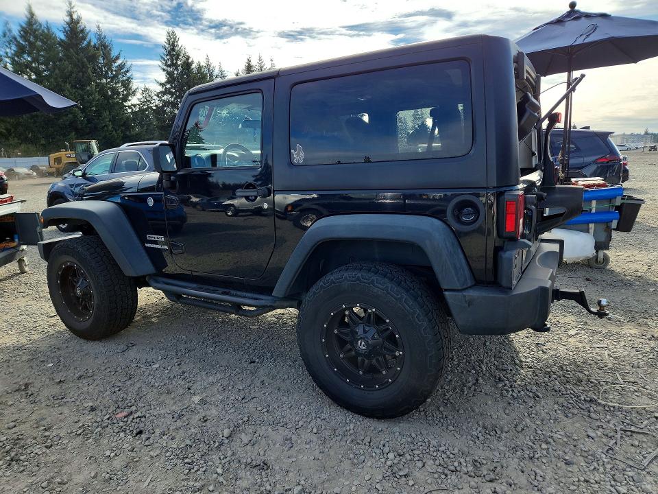 Продажа на аукционе авто 2012 Jeep Wrangler, vin: 1C4AJWAG6CL253844, номер лота: 72830186