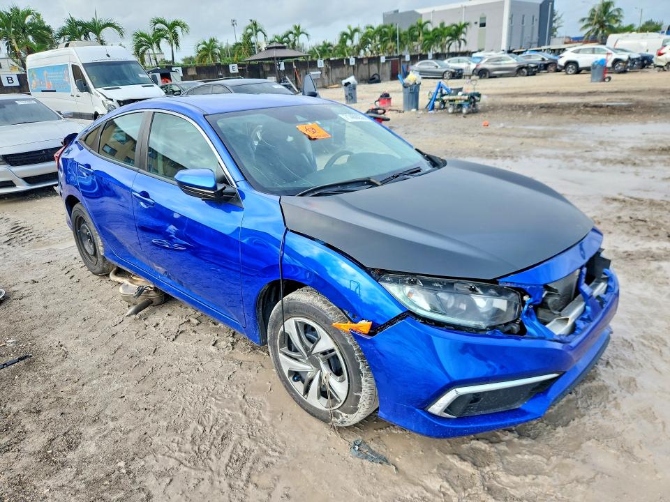 2020 Honda Civic მანქანა იყიდება აუქციონზე, vin: 19XFC2F66LE020113, აუქციონის ნომერი: 71469236