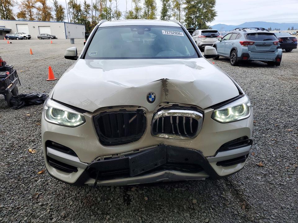 Aukcja sprzedaży 2021 Bmw X3, vin: 5UXTS1C05M9F50595, numer aukcji: 72752956