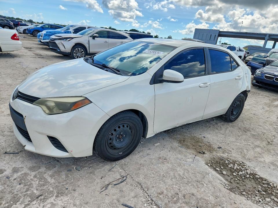 2014 Toyota Corolla მანქანა იყიდება აუქციონზე, vin: 5YFBPRHE8EP140223, აუქციონის ნომერი: 71539526