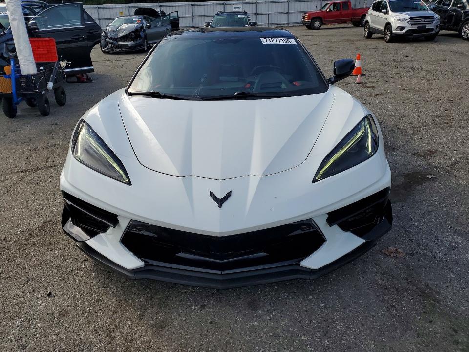 71277196 :رقم المزاد ، 1G1YB2D40M5117553 vin ، 2021 Chevrolet Corvette مزاد بيع