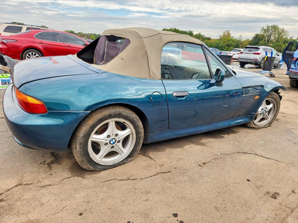1998 Bmw Z3 მანქანა იყიდება აუქციონზე, vin: 4USCH7333WLD16985, აუქციონის ნომერი: 71205746