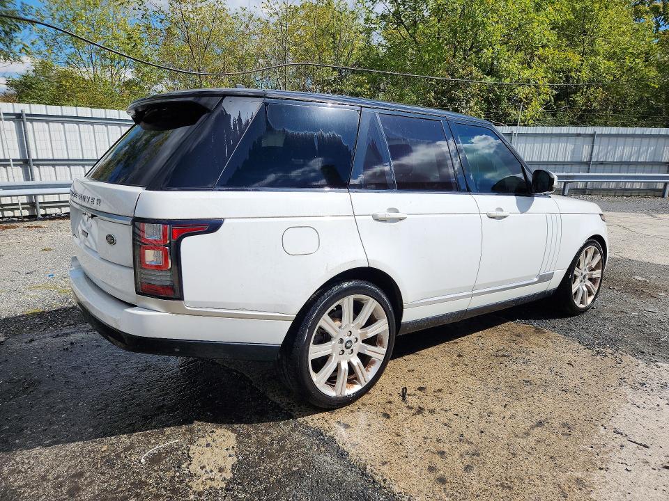 2016 Land Rover Range Rover მანქანა იყიდება აუქციონზე, vin: SALGS2EF9GA301462, აუქციონის ნომერი: 71820736
