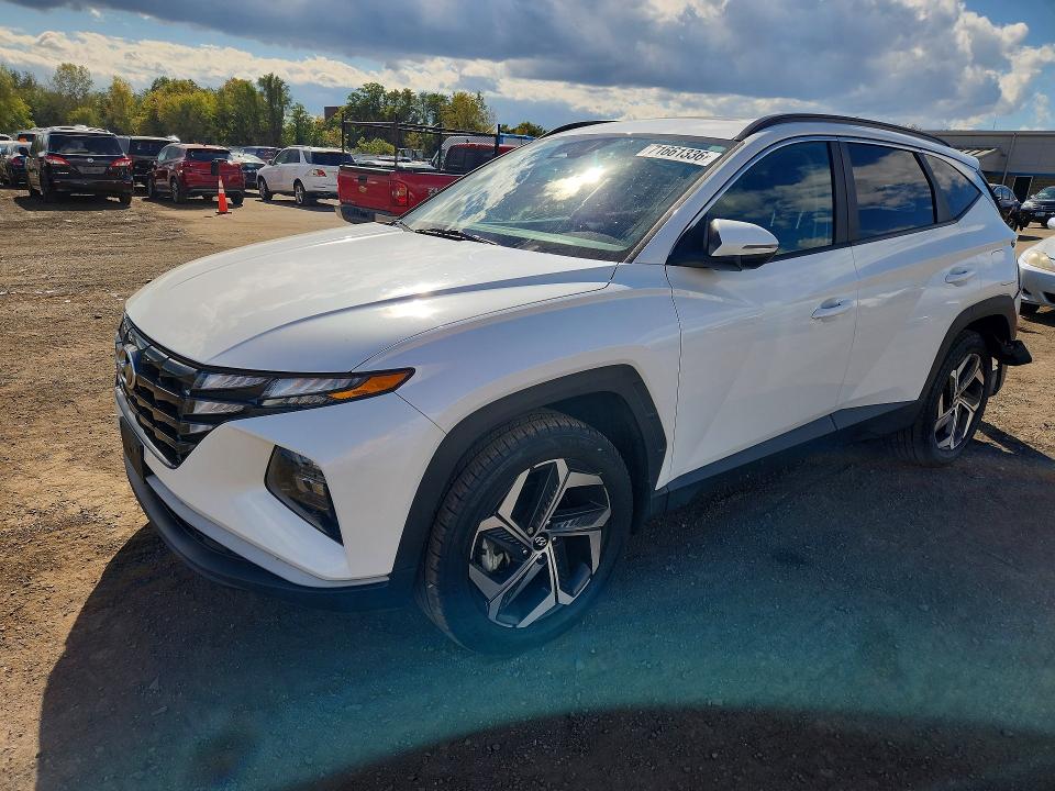 2022 Hyundai Tucson მანქანა იყიდება აუქციონზე, vin: 5NMJFCAE1NH097392, აუქციონის ნომერი: 71661336