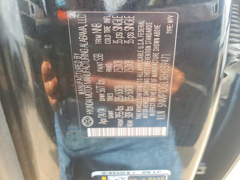 Aukcja sprzedaży 2024 Hyundai Santa Fe, vin: 5NMP1DGL1RH039471, numer aukcji: 71000846