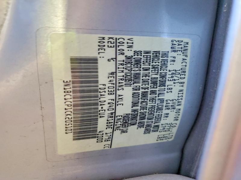 Продаж на аукціоні авто 2012 Nissan Versa, vin: 3N1BC1CP1CK205101, номер лоту: 71540476