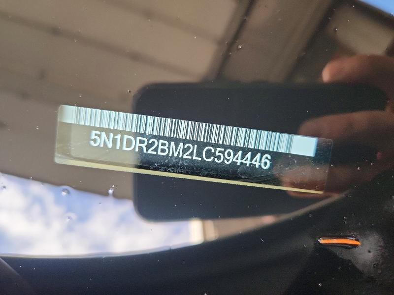 Продаж на аукціоні авто 2020 Nissan Pathfinder, vin: 5N1DR2BM2LC594446, номер лоту: 71173476