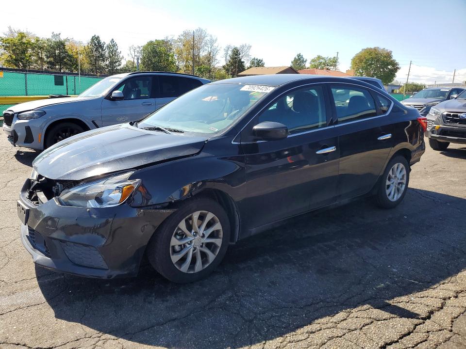 2019 Nissan Sentra მანქანა იყიდება აუქციონზე, vin: 3N1AB7AP5KL614795, აუქციონის ნომერი: 70926426