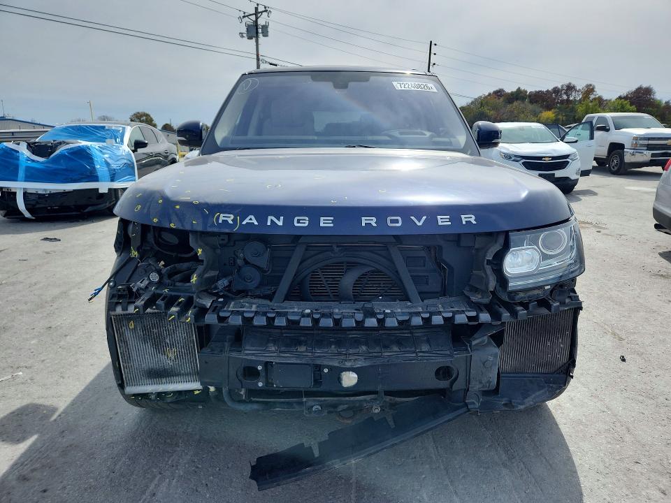 Aukcja sprzedaży 2016 Land Rover Range Rover, vin: SALGV3EF5GA273253, numer aukcji: 72240826