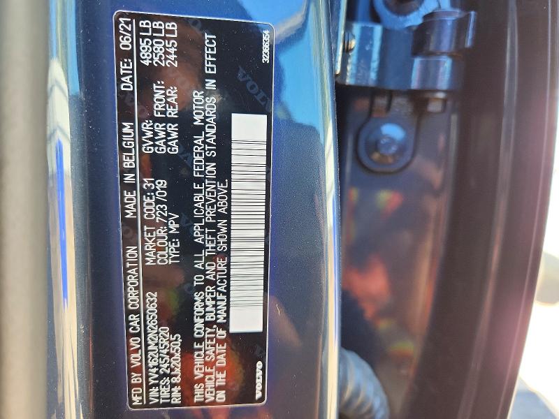 Продажа на аукционе авто 2022 Volvo Xc40, vin: YV4162UM2N2650632, номер лота: 71615606