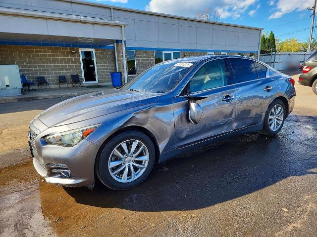 71374216 :رقم المزاد ، JN1BV7AR5FM401418 vin ، 2015 Infiniti Q50 مزاد بيع