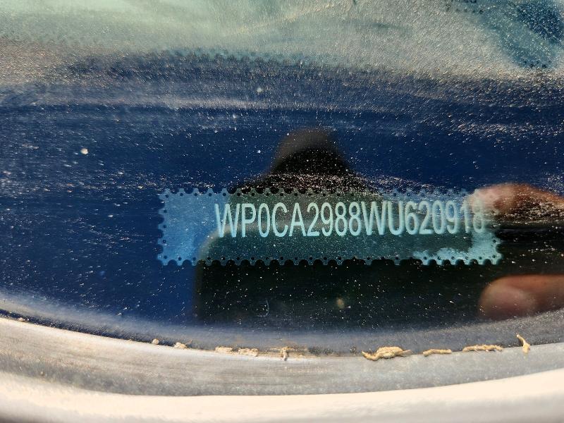 Продажа на аукционе авто 1998 Porsche Boxster, vin: WP0CA2988WU620918, номер лота: 72158926