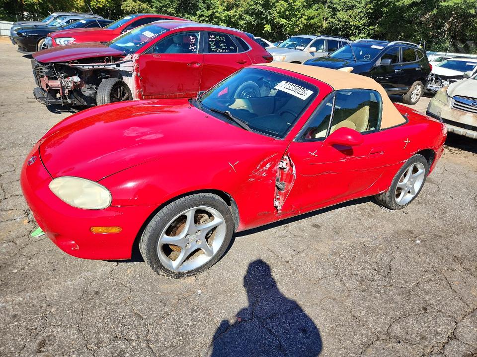 Продажа на аукционе авто 2002 Mazda Mx-5 Miata, vin: JM1NB353020232945, номер лота: 71335026