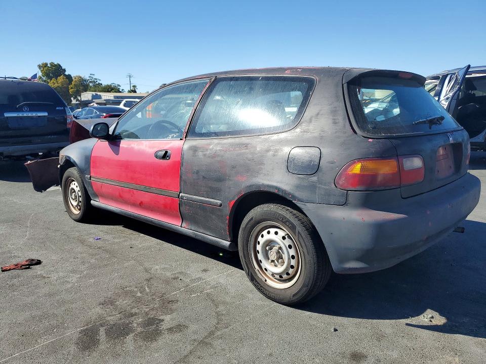 70375776 :رقم المزاد ، 2HGEH2365SH521693 vin ، 1995 Honda Civic مزاد بيع