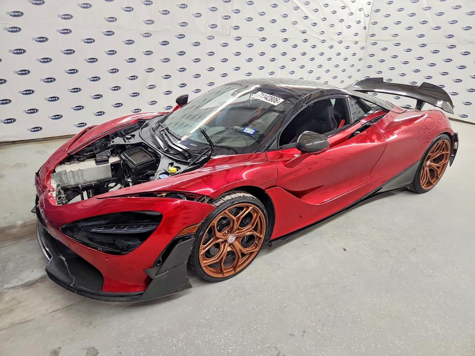 71142806 :رقم المزاد ، SBM14FCA9LW005349 vin ، 2020 Mclaren Automotive 720s مزاد بيع