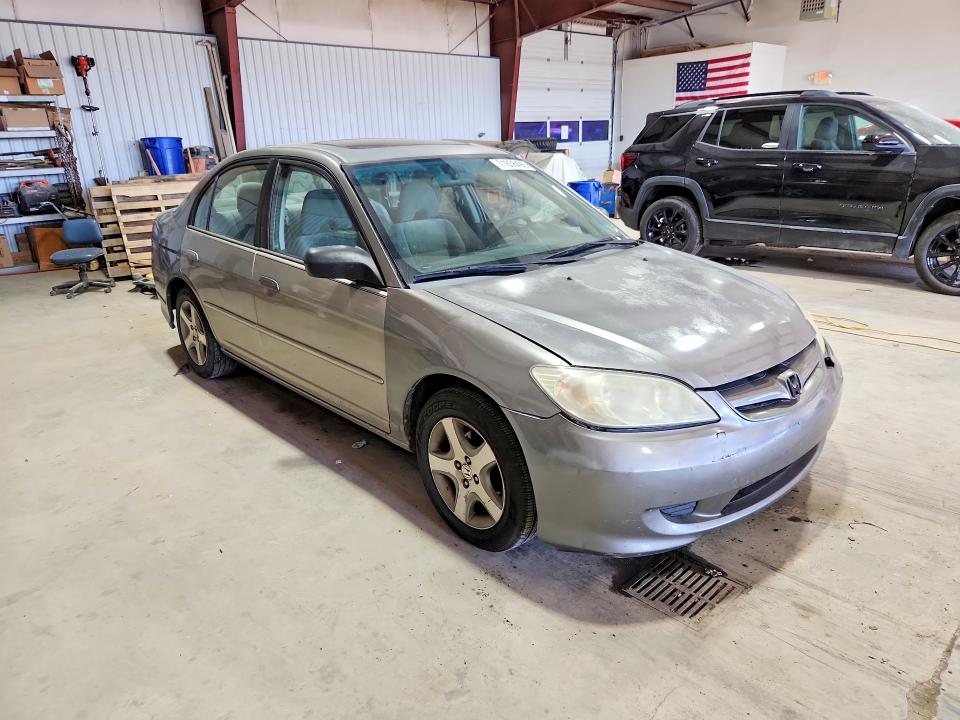 Продажа на аукционе авто 2005 Honda Civic, vin: 2HGES25875H519948, номер лота: 71636496