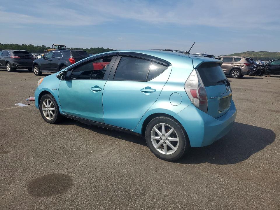 2012 Toyota Prius C მანქანა იყიდება აუქციონზე, vin: JTDKDTB38C1028228, აუქციონის ნომერი: 59411346