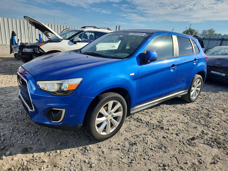Продаж на аукціоні авто 2015 Mitsubishi Outlander Sport, vin: 4A4AP3AUXFE058222, номер лоту: 71291016