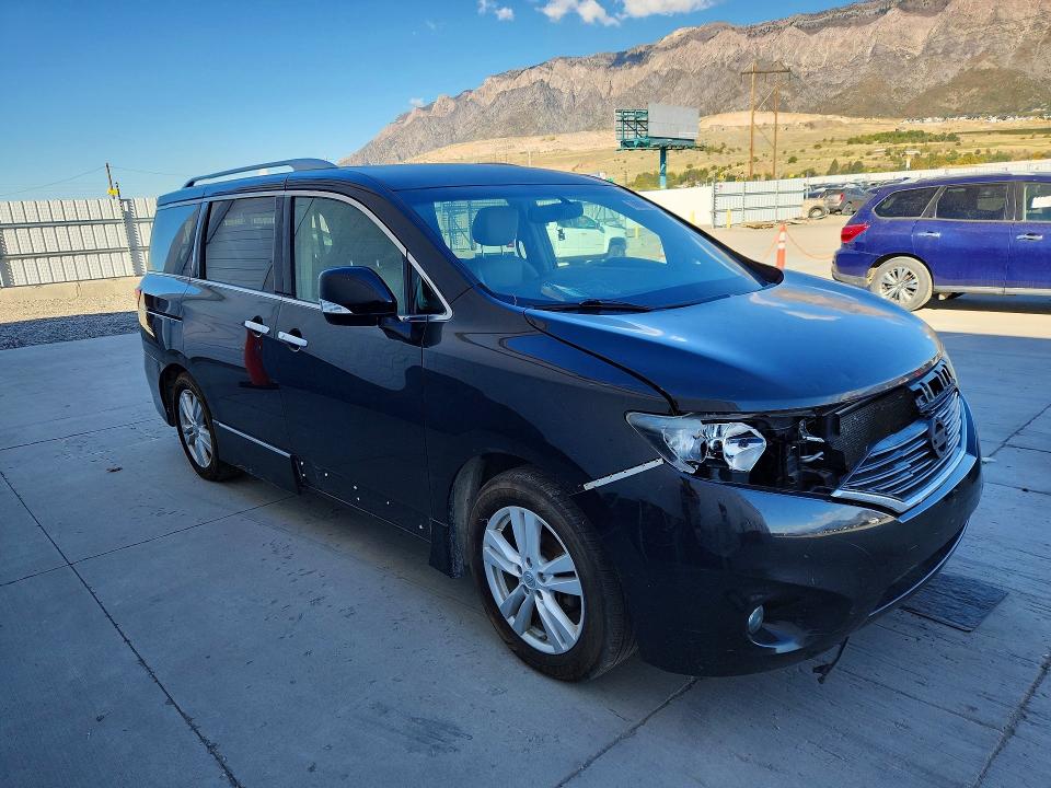 2012 Nissan Quest მანქანა იყიდება აუქციონზე, vin: JN8AE2KP3C9036832, აუქციონის ნომერი: 74080676