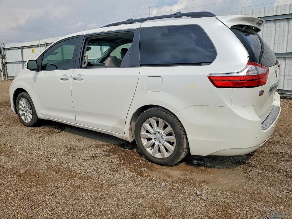 71217976 :رقم المزاد ، 5TDYK3DC9FS527804 vin ، 2015 Toyota Sienna مزاد بيع