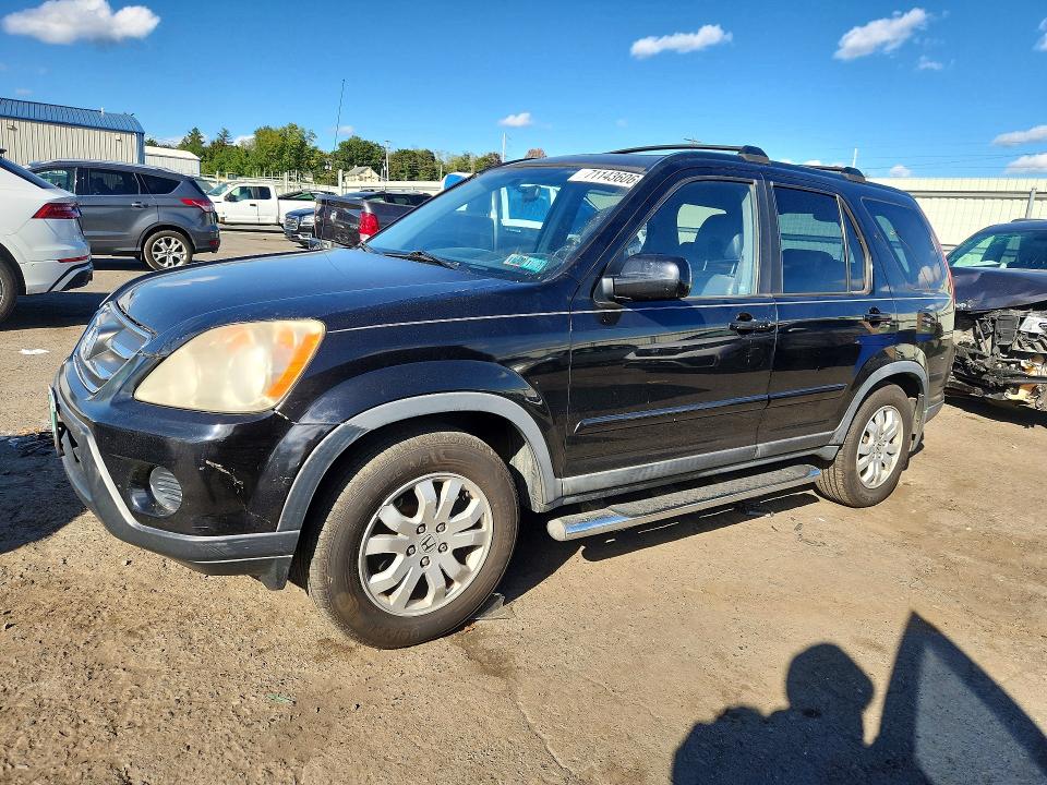 71143606 :رقم المزاد ، JHLRD78986C028937 vin ، 2006 Honda Cr-v مزاد بيع