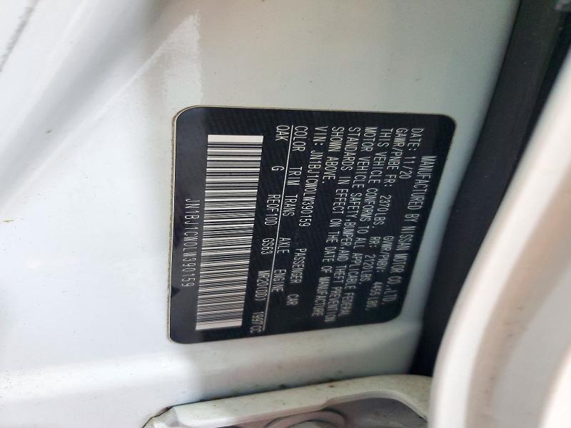 Продаж на аукціоні авто 2020 Nissan Rogue Sport, vin: JN1BJ1CW0LW390159, номер лоту: 71577396