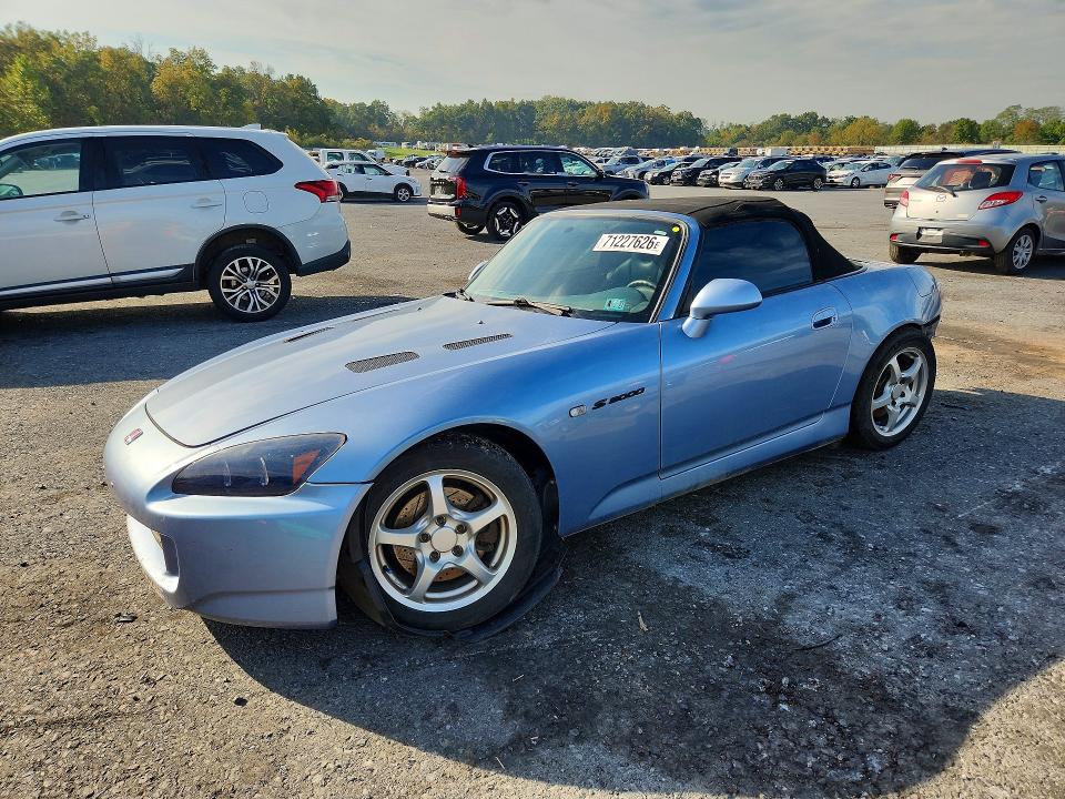 Auction sale of the 2004 Honda S2000, vin: JHMAP21444T003581, lot number: 71227626