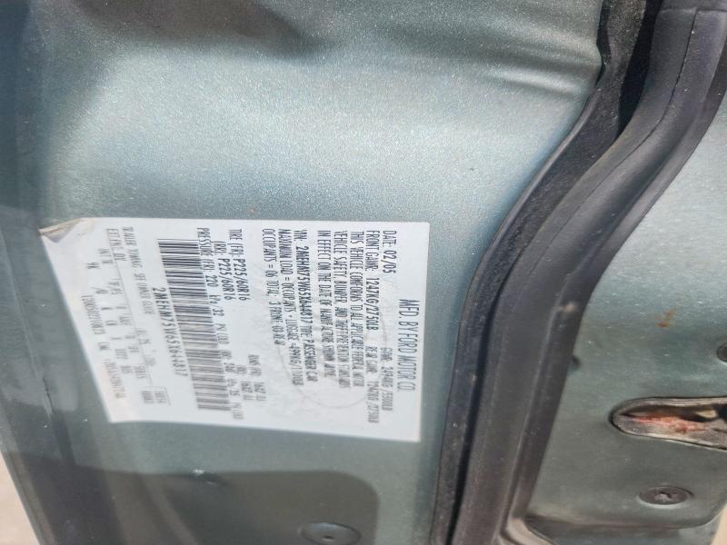 71548736 :رقم المزاد ، 2MEHM75W65X644817 vin ، 2005 Mercury Grand Marquis مزاد بيع