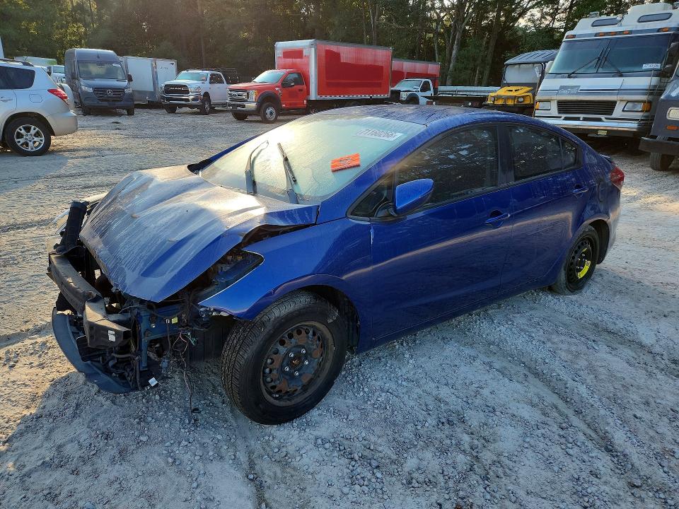 2017 Kia Forte მანქანა იყიდება აუქციონზე, vin: 3KPFL4A72HE116162, აუქციონის ნომერი: 71160266