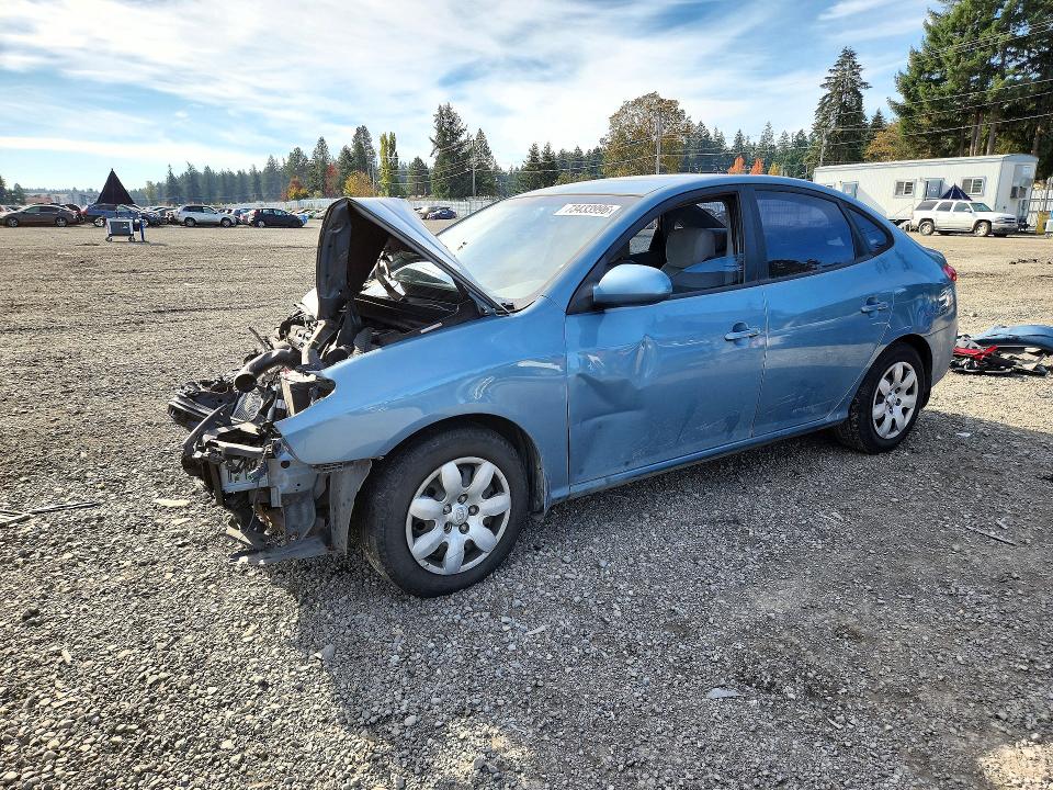 Auction sale of the 2007 Hyundai Elantra, vin: KMHDU46DX7U211924, lot number: 73433996