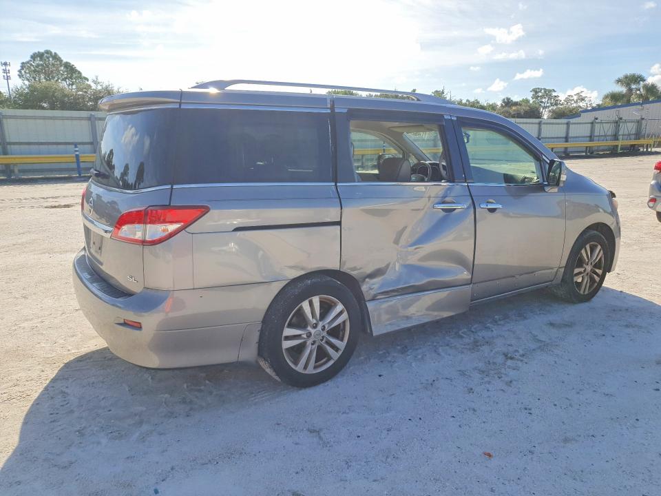 2013 Nissan Quest მანქანა იყიდება აუქციონზე, vin: JN8AE2KPXD9061633, აუქციონის ნომერი: 71681056