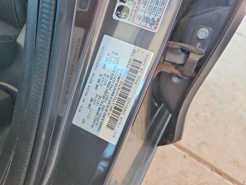 Продаж на аукціоні авто 2016 Mazda 3, vin: JM1BM1V79G1278733, номер лоту: 71722216