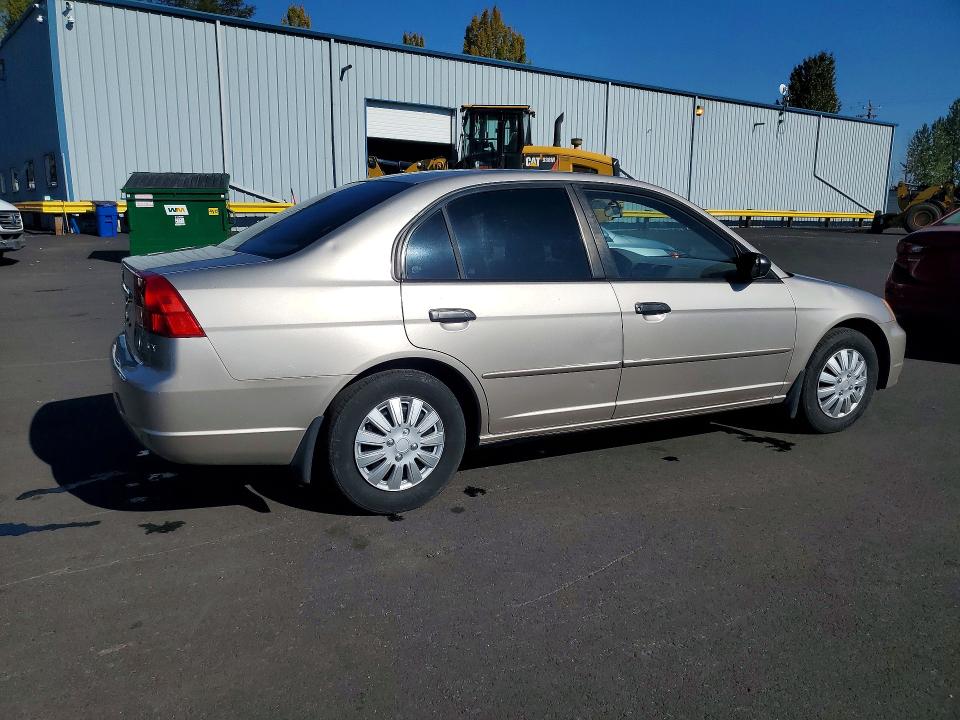 2001 Honda Civic მანქანა იყიდება აუქციონზე, vin: 1HGES16511L006982, აუქციონის ნომერი: 72799666