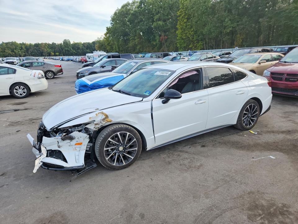 2020 Hyundai Sonata მანქანა იყიდება აუქციონზე, vin: 5NPEJ4J20LH006608, აუქციონის ნომერი: 71190256