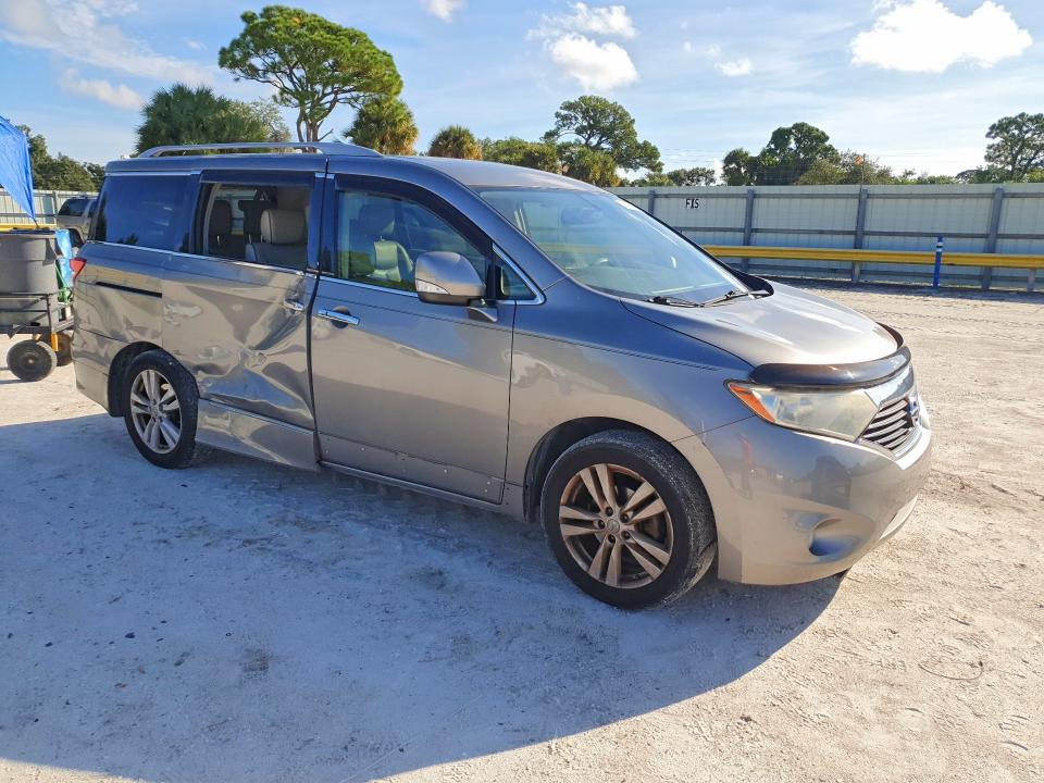 2013 Nissan Quest მანქანა იყიდება აუქციონზე, vin: JN8AE2KPXD9061633, აუქციონის ნომერი: 71681056