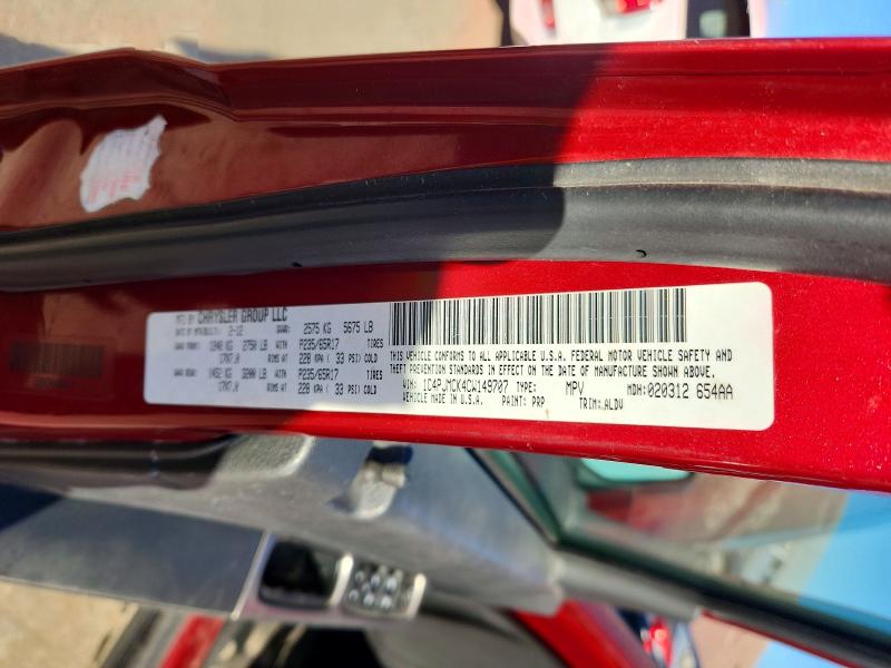 2012 Jeep Liberty მანქანა იყიდება აუქციონზე, vin: 1C4PJMCK4CW149707, აუქციონის ნომერი: 73620916