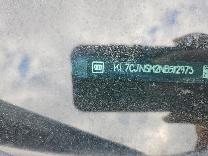71193536 :رقم المزاد ، KL7CJNSM2NB512973 vin ، 2022 Chevrolet Trax مزاد بيع