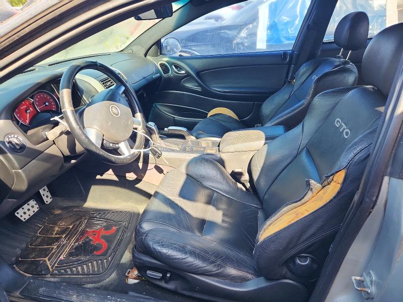2004 Pontiac Gto მანქანა იყიდება აუქციონზე, vin: 6G2VX12GX4L183159, აუქციონის ნომერი: 74119136