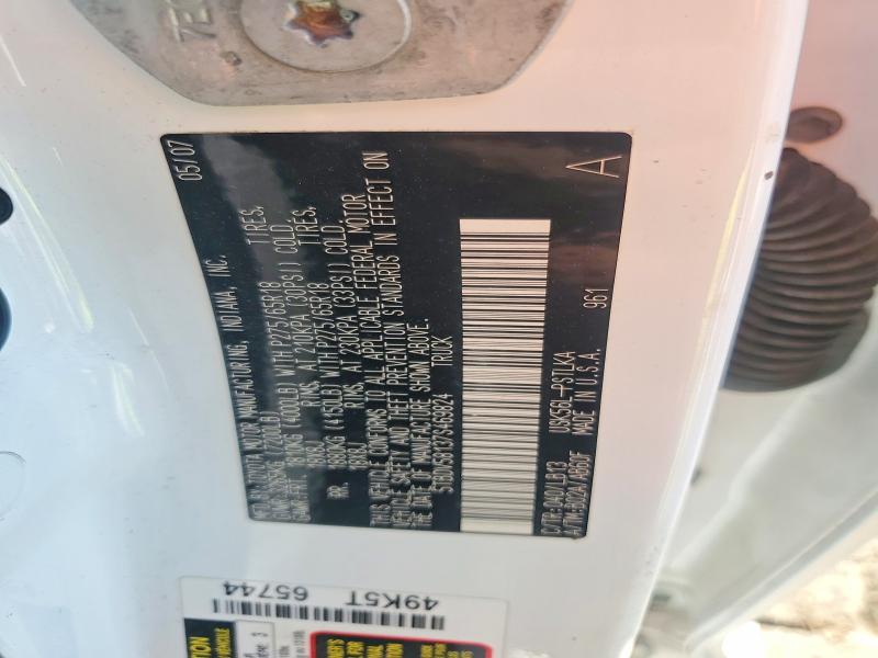 71638656 :رقم المزاد ، 5TBDV58137S469824 vin ، 2007 Toyota Tundra مزاد بيع