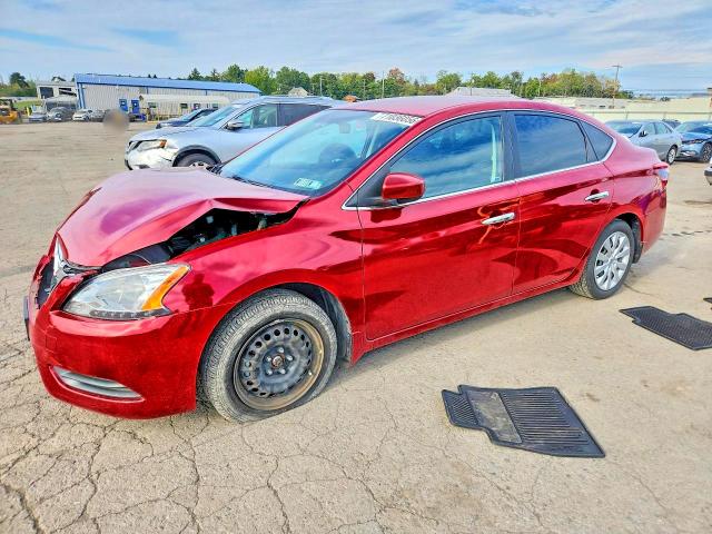 2013 Nissan Sentra მანქანა იყიდება აუქციონზე, vin: 3N1AB7AP5DL783704, აუქციონის ნომერი: 71036056