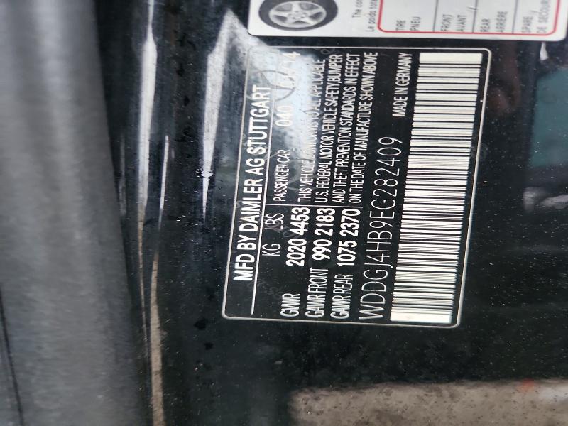 Продаж на аукціоні авто 2014 Mercedes-benz C, vin: WDDGJ4HB9EG282409, номер лоту: 71644886