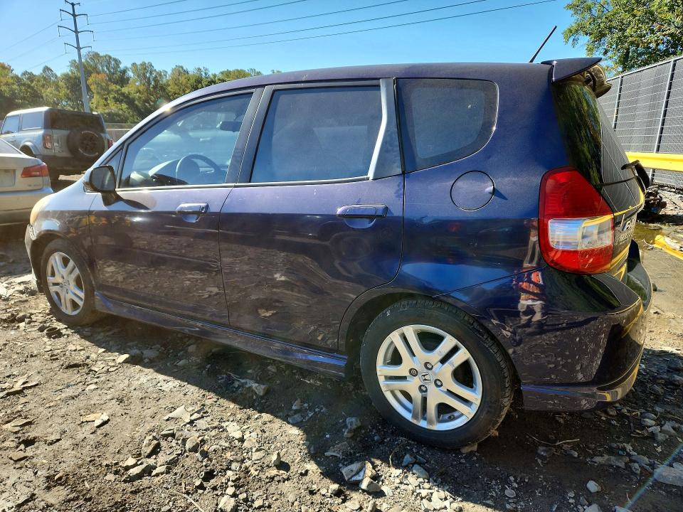 70918196 :رقم المزاد ، JHMGD38618S015182 vin ، 2008 Honda Fit مزاد بيع