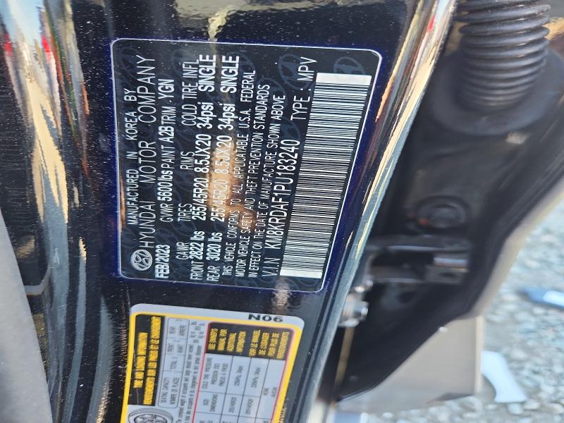71807146 :رقم المزاد ، KM8KRDAF1PU183240 vin ، 2023 Hyundai Ioniq 5 مزاد بيع