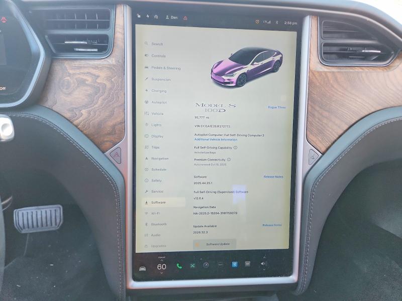 Продаж на аукціоні авто 2018 Tesla Model S, vin: 5YJSA1E28JF272773, номер лоту: 71028896