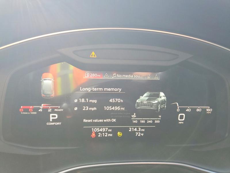 Продаж на аукціоні авто 2021 Audi Q7, vin: WA1AXAF74MD000165, номер лоту: 71441866