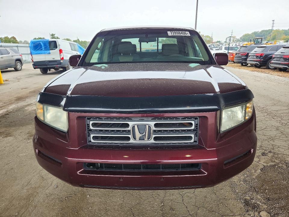 2007 Honda Ridgeline მანქანა იყიდება აუქციონზე, vin: 2HJYK16457H527613, აუქციონის ნომერი: 72898406