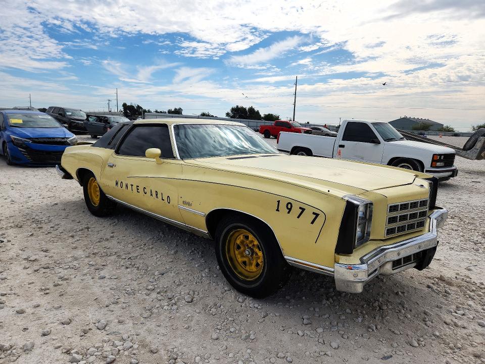 Aukcja sprzedaży 1977 Chevrolet Montecarlo, vin: 1H57L7R416833, numer aukcji: 73536276