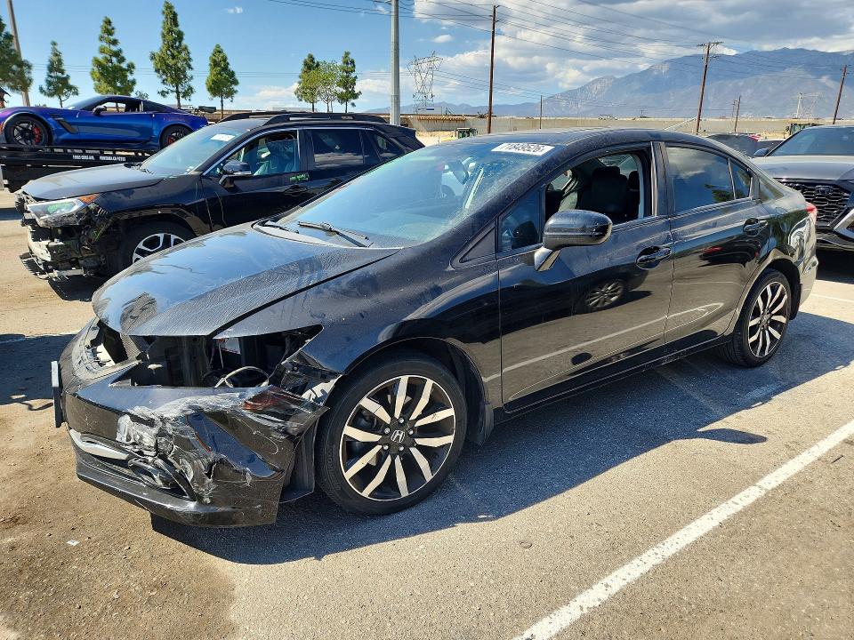 71849526 :رقم المزاد ، 2HGFB2F99FH512626 vin ، 2015 Honda Civic مزاد بيع