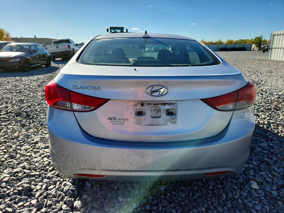 2011 Hyundai Elantra მანქანა იყიდება აუქციონზე, vin: 5NPDH4AE1BH058796, აუქციონის ნომერი: 72045246