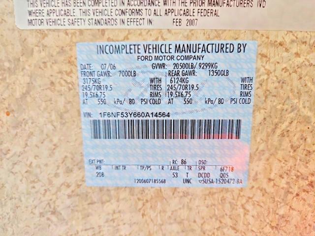2006 Ford F550 Super Du მანქანა იყიდება აუქციონზე, vin: 1F6NF53Y660A14564, აუქციონის ნომერი: 71435686